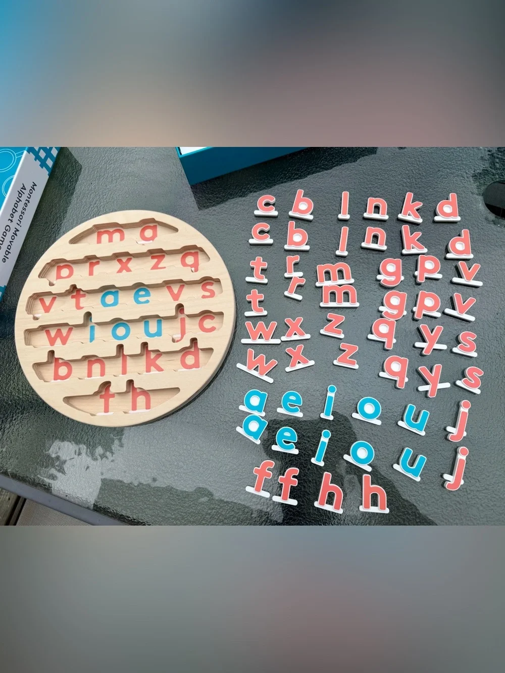 LOVEVERY Movable Alphabet Game | Complete Set w/ Box
